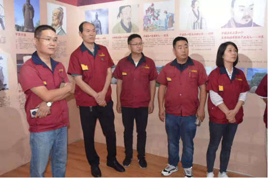 大資公司組織中高層領(lǐng)導(dǎo)參觀黃河文化館，開展愛國主義教育，慶祝國慶72周年插圖6
